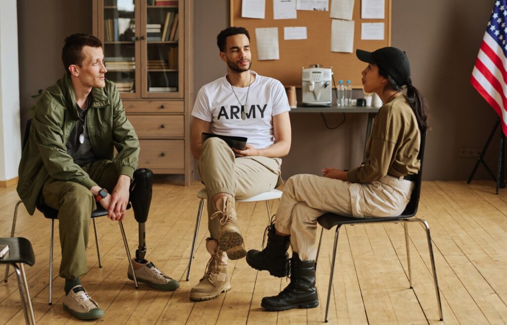 Veterans Addiction Group Therapy